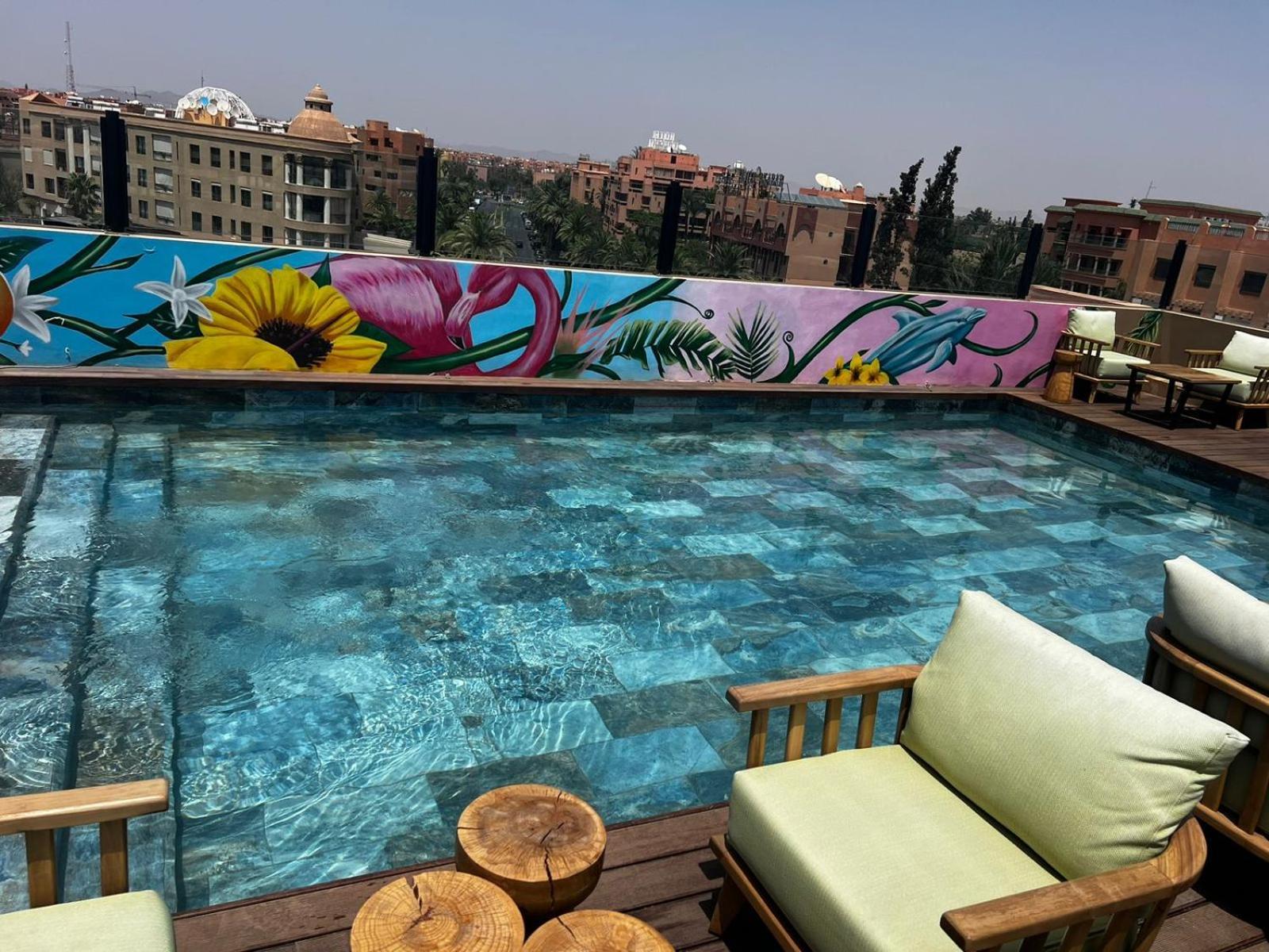 Hotel Le Rocher Marrakech Marrakesh Exteriör bild