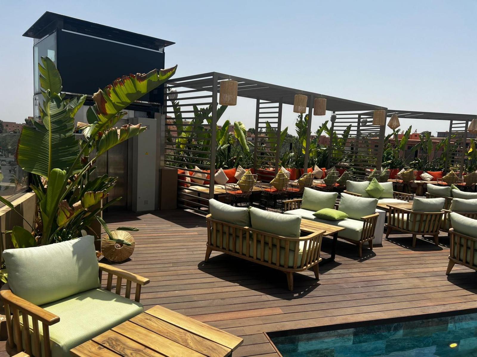 Hotel Le Rocher Marrakech Marrakesh Exteriör bild