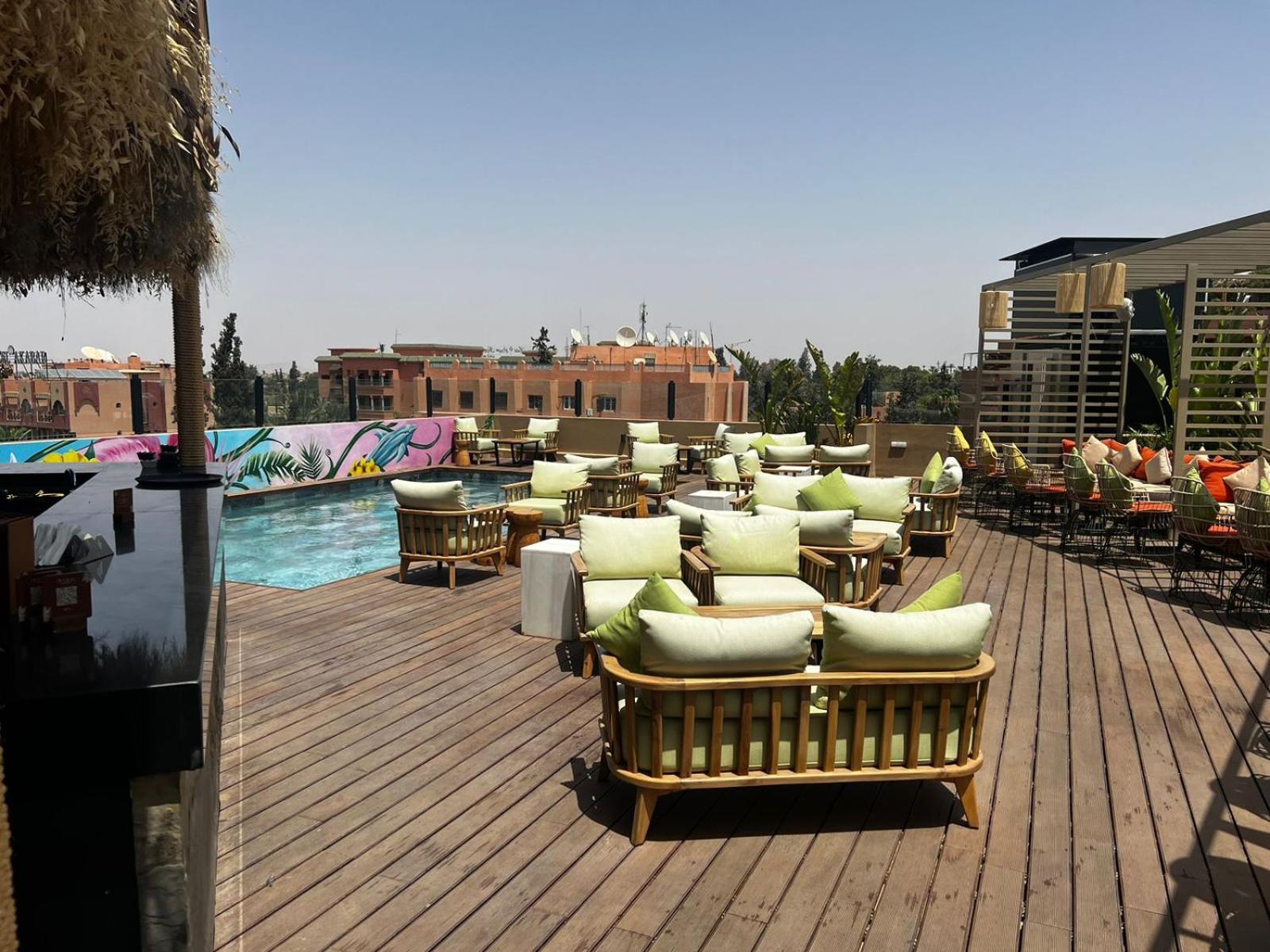 Hotel Le Rocher Marrakech Marrakesh Exteriör bild