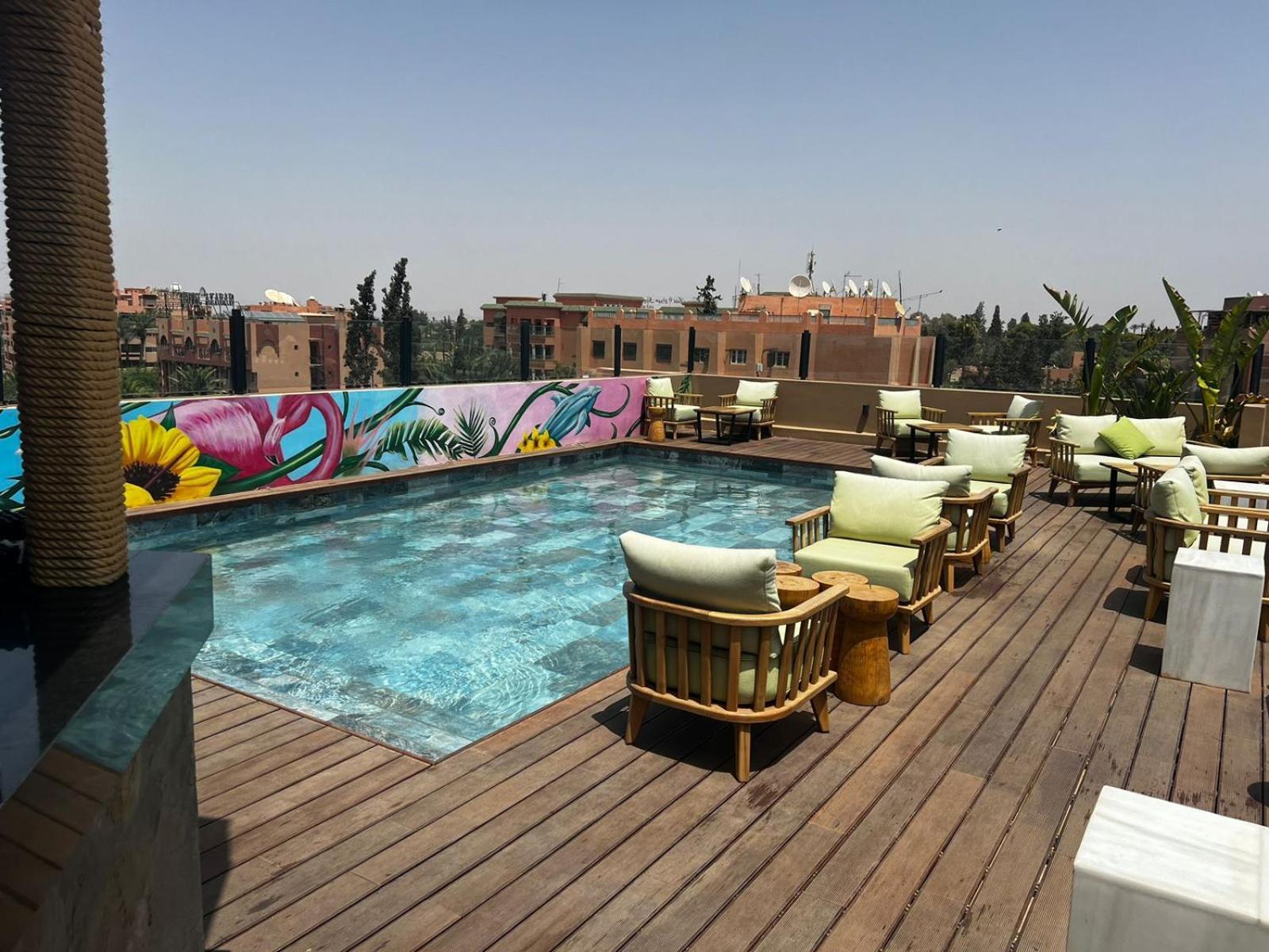Hotel Le Rocher Marrakech Marrakesh Exteriör bild