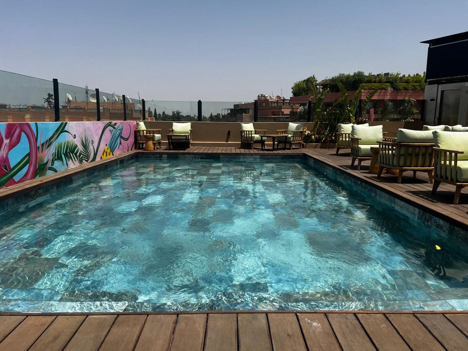 Hotel Le Rocher Marrakech Marrakesh Exteriör bild